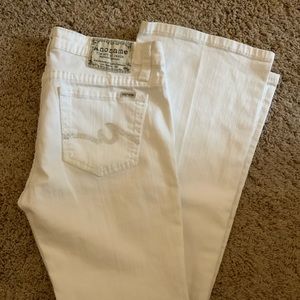 Anoname Joelle Boot White Jeans
